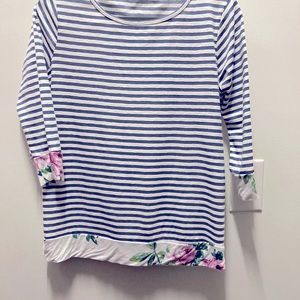 Pink Clover Casual 3/4 Tee